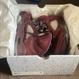 Burgundy Sneakers